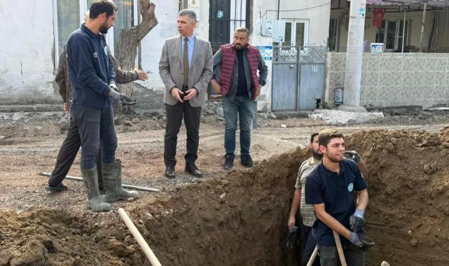 Manisa Soma'da alt ve üst yapı çalışmaları hızlandı