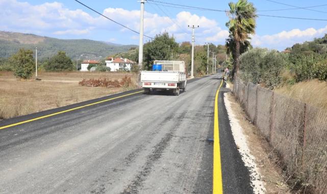 Muğla Büyükşehir, Şirinköy-Çıtlık’ta yol çalışmalarını tamamladı