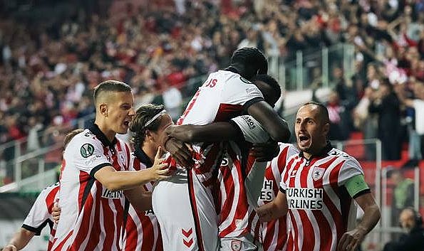 Samsunspor 3-0 Dinamo Kiev (Maç Sonucu)