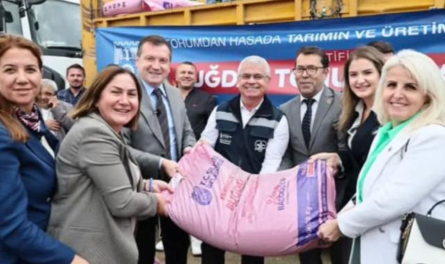 Silivri’de 200 Üreticiye 40 Ton Buğday Tohumu Teslim Edildi