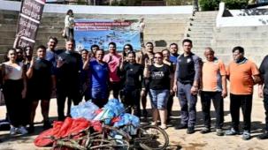 Antalya Kaleiçi Yat Limanı’nda deniz dibi temizliği yapıldı