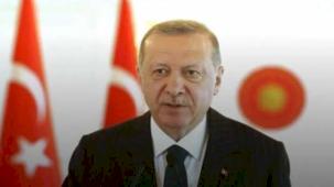 Cumurbaşkanı Erdoğan'dan Dünya Borsalar Federasyonu'na videolu mesaj