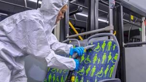 Kocaeli'de ulaşımda hijyen seferberliği