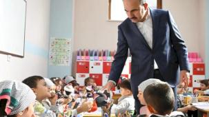 Konya'da minik öğrencilerden Filistin duyarlılığı