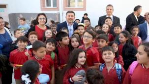 Rasim Arı’dan Sınıf Başkanı Eymen Ekinci’ye ziyaret