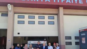 Saadet Partili kadınlardan Mudanya İtfaiyesi’ne ziyaret