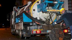 Sakarya SASKİ sabaha kadar sahadaydı