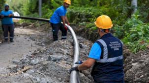 Sakarya'da Sapanca’nın dev altyapı güçlendirme projesi devam ediyor