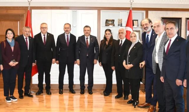 TBMM heyetinden Trabzon Büyükşehir’e ziyaret