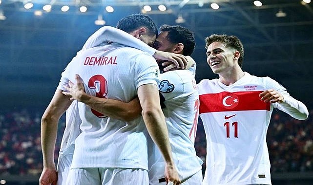Türkiye 4-1 Gürcistan (Maç Sonucu) 'Bizim Çocuklar' Gürcistan'ı farklı yendi!