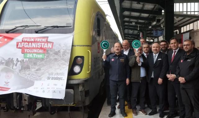 24. İyilik Treni Afganistan yolunda