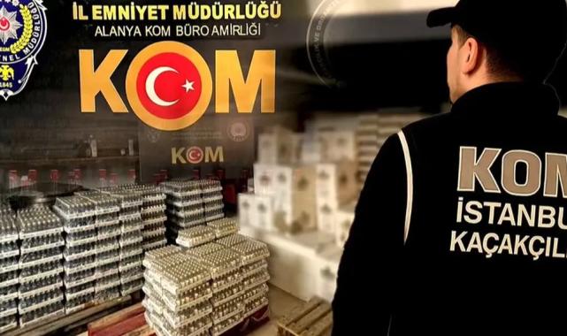 81 ilde kaçak ve sahte alkol operasyonu: 179 şüpheliye adli işlem