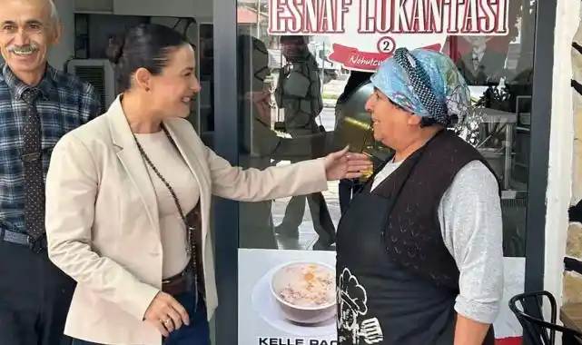 Başkan Sengel Çamlık’ta üreticiyle buluştu