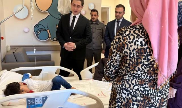Batman Sason'da Kaymakam Başar'dan hastane ziyareti