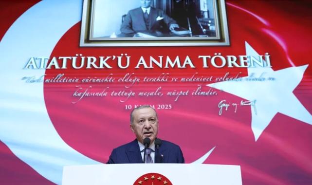 Cumhurbaşkanı Erdoğan: Gazi Mustafa Kemal’in yol haritası 102 yıldır rehberimiz
