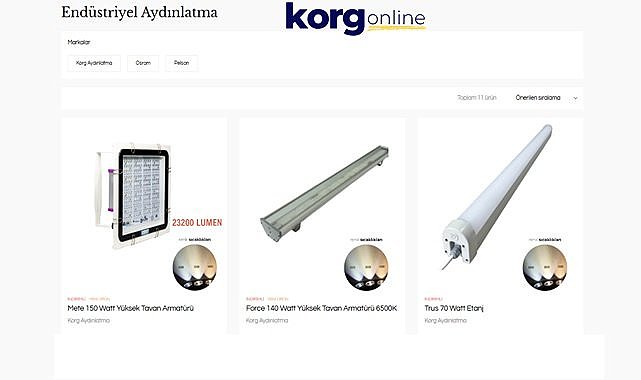 Endüstriyel Aydınlatma: Fabrika, Depo ve Lojistik Tesisler İçin Verimlilik ve Güvenlik Odaklı Çözümler