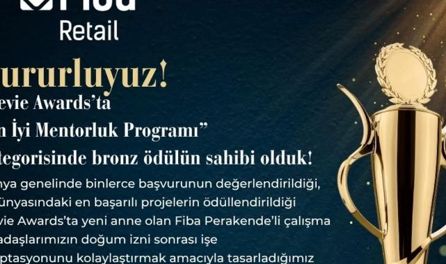 Fiba Perakende’nin “Wondermoms Mentorluk Programı”na Uluslararası Ödül