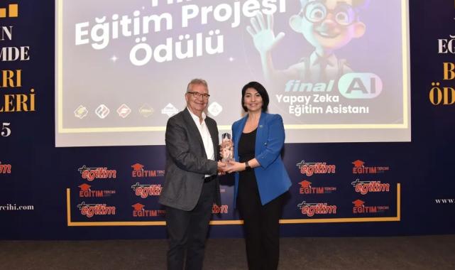 Final AI, Yılın Eğitim Projesi Ödülü'ne layık görüldü