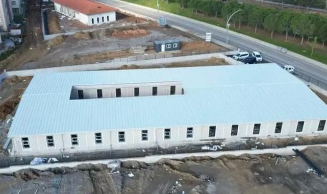 Gebze'de yeni eğitim yuvasının kabası tamamlandı