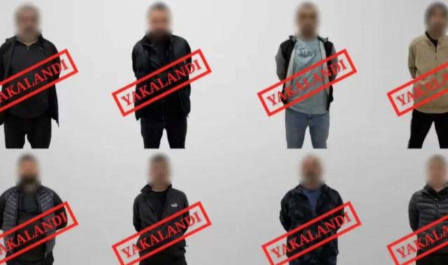 Gürcistan'da yakalanan 8 firari Türkiye'ye iade edildi