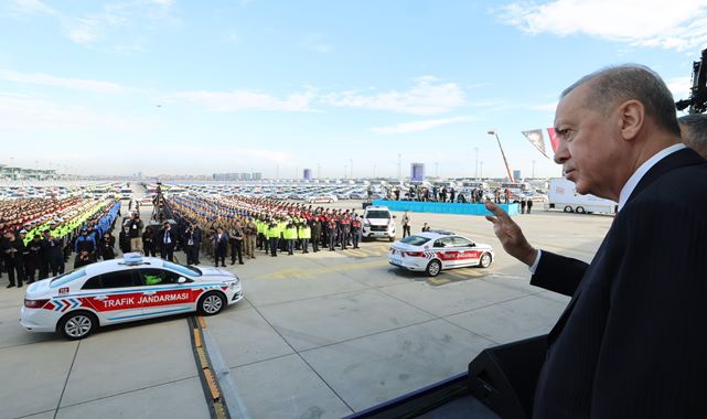 Güvenlik filosuna 9 bin 200 yeni araç