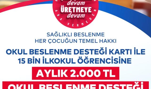 İBB’den İlkokul Öğrencilerine Okul Beslenme Desteği