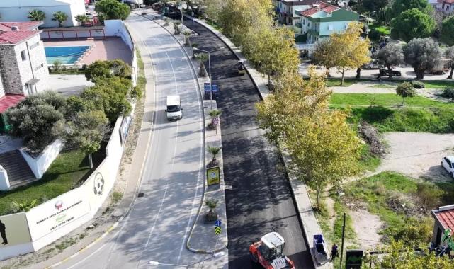 İzmir'de Urla’ya iki caddeye yeni çehre