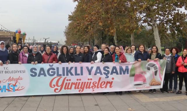 İzmit’te adımlar sağlıklı yaşama atıldı
