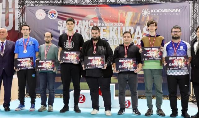 Kayseri Kocasinan'ın Satranç Türkiye Kupası sona erdi