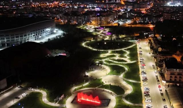 Ordu'da Durugöl, gece görünümüyle hayran bırakıyor