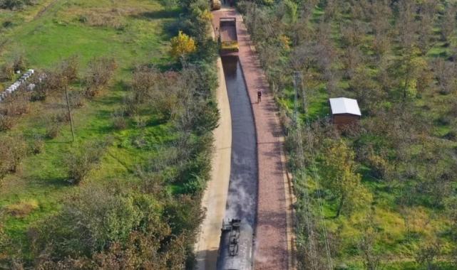 Ordu'da yol çalışmalarını aralıksız devam ediyor
