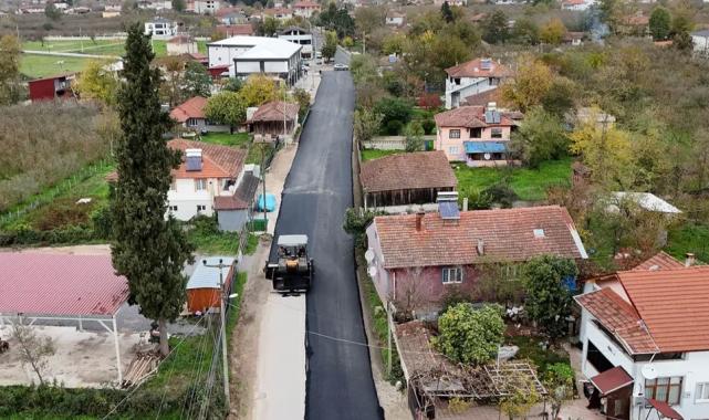 Sakarya Hendek’te kısa sürede 15 km'lik yenileme