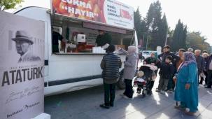 10 Kasım’da Beylikdüzü’nde lokma geleneği sürdürüldü