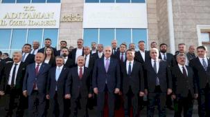 Adıyaman'da Kurtulmuş'tan Valilik ve belediye ziyareti