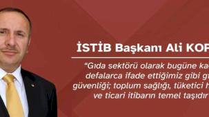 Ali Kopuz: “Gıda Güvenliği Toplum Sağlığının Temel Taşıdır”