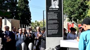 Antalya Muratpaşa'da Topçu Yüzbaşı Aker unutulmadı