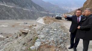 Artvin’de Livane Küçük Sanayi Sitesi’nde inceleme