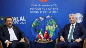 Bakan Bolat, İranlı mevkidaşıyla yeni işbirliklerini görüştü