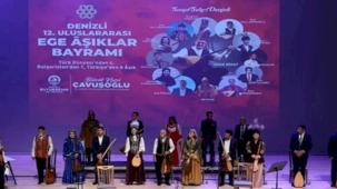 Denizli’de Aşıklar Bayramı kültür şölenine dönüştü