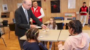 Konya Selçuklu'da Yeni Nesil Şehir Kütüphanesi'ne ziyaret