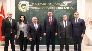 Memduh Büyükkılıç'tan Bakan Kurum'a ziyaret