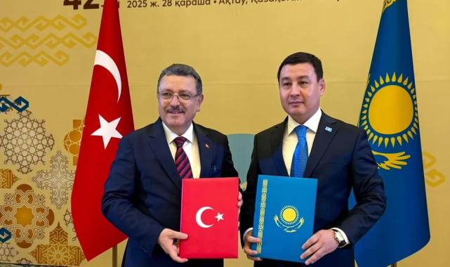 Trabzon'un yeni kardeş şehri Aktau oldu