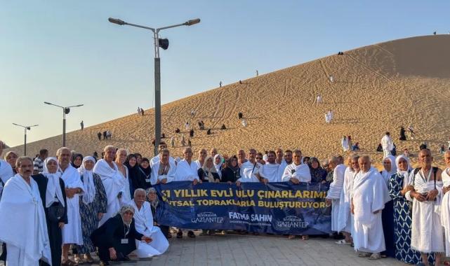 Umre ziyaretinde ikinci kafile Gaziantep'e döndü
