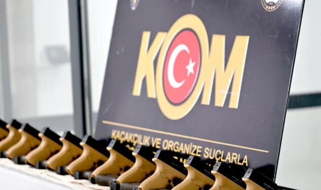 Adıyaman'da bin adet ateşe hazır tabanca ele geçirildi