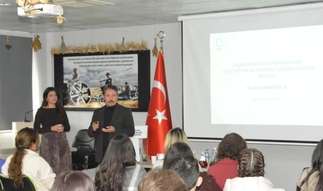 Balıkesir’de gençler aromatik bitkileri BAÇEM’de tanıdı