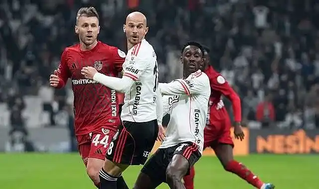 Beşiktaş 2-2 Gaziantep FK (Maç Sonucu)