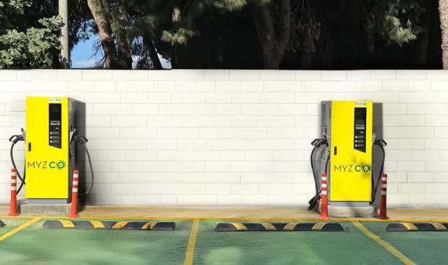 Elektrikli Araçların Yol Arkadaşı Myz Co Charge 1 Yılda 5 Ton Karbon Salımını Önledi