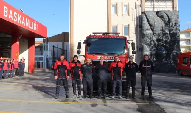 Kayseri itfaiyesi Kırıkkale'ye yardıma koştu