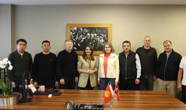 Kırgız heyet Antalya’da çevreci tesisi ziyaret etti