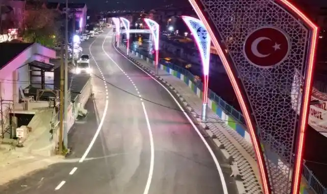 Kocaeli İzmit’te cadde ve sokaklar yenilendi